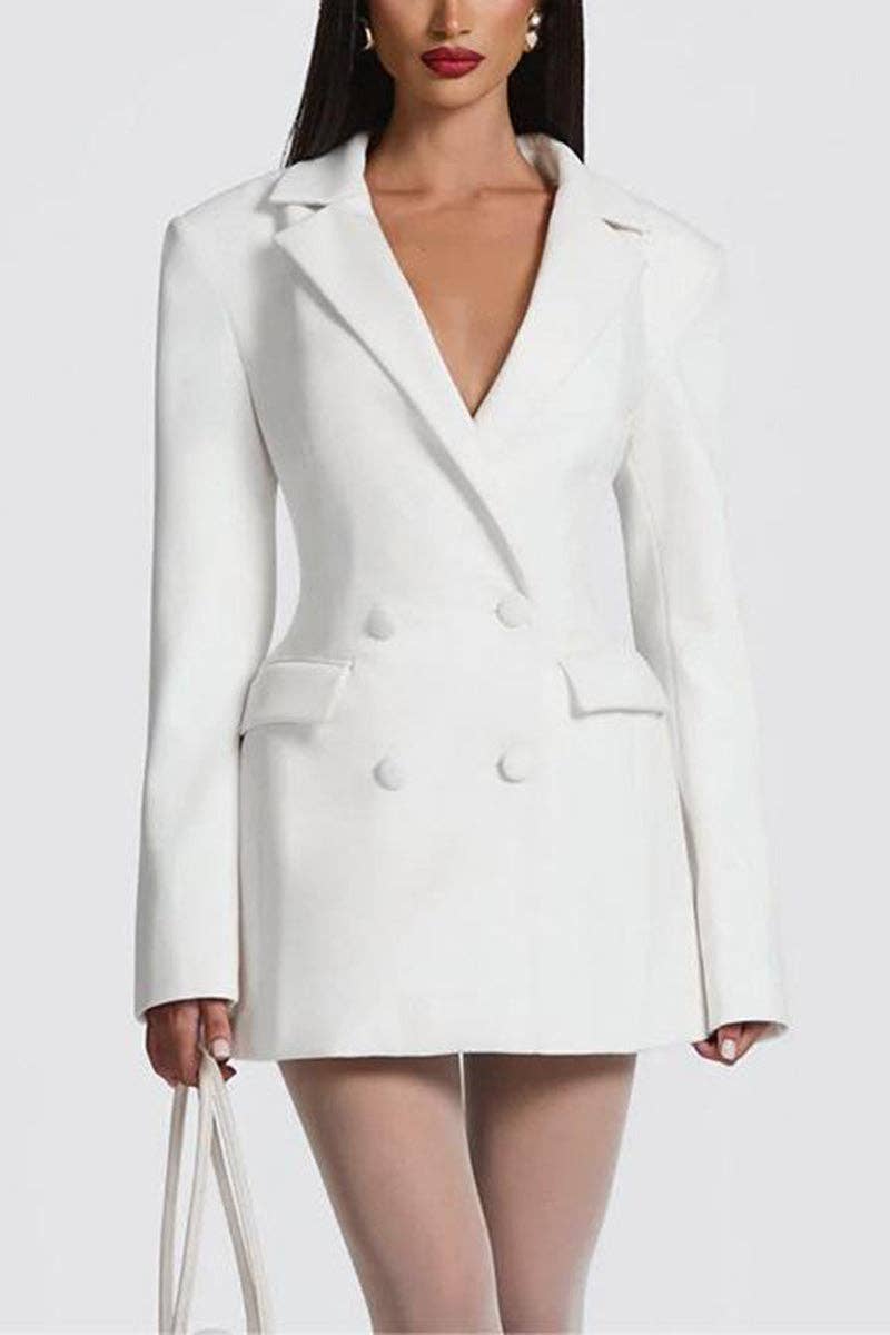 The Power Move Blazer Dress