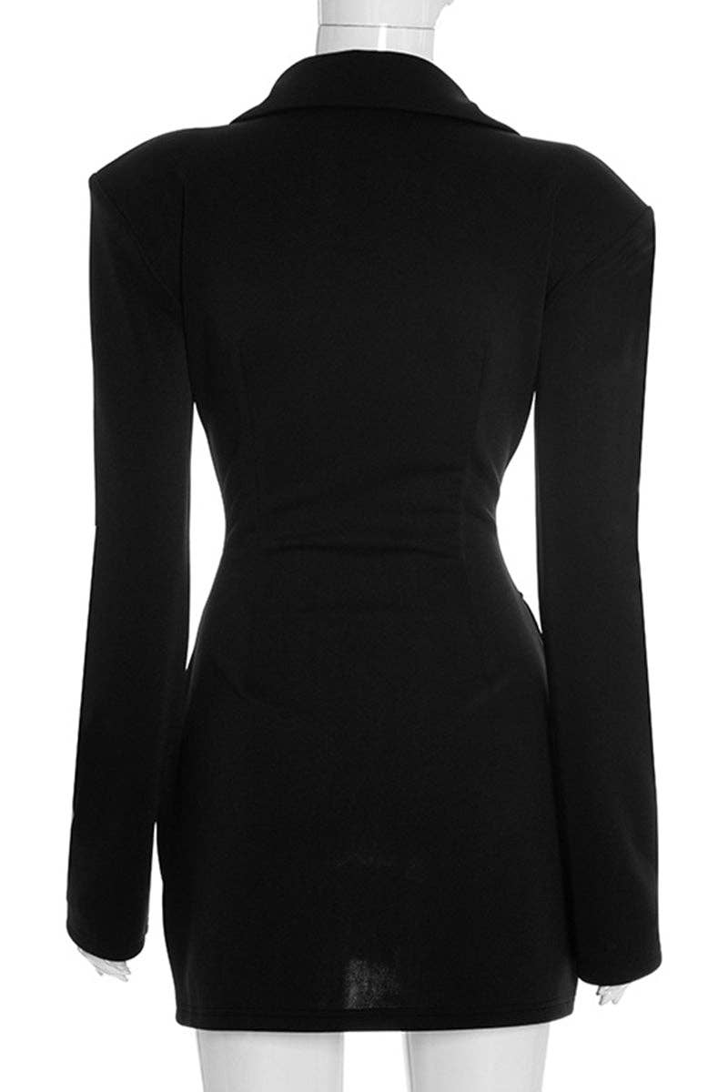 The Power Move Blazer Dress