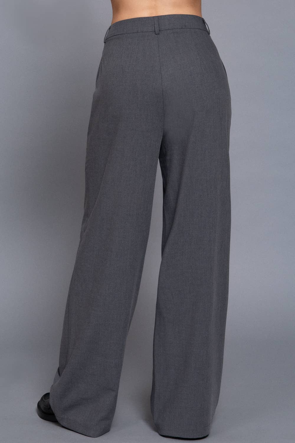 Asymmetrical Wrap Long Pants