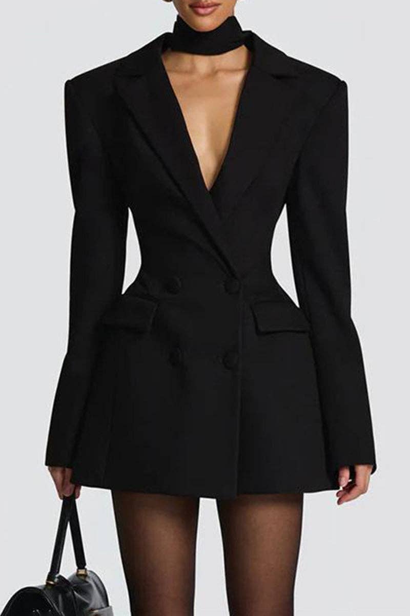The Power Move Blazer Dress
