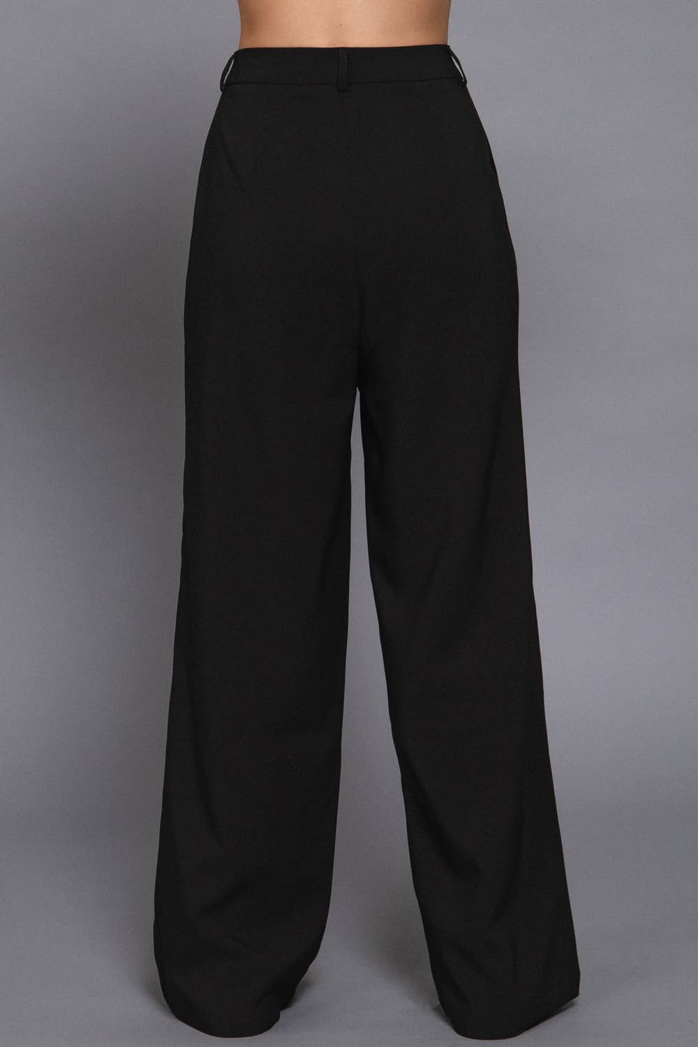 Asymmetrical Wrap Long Pants