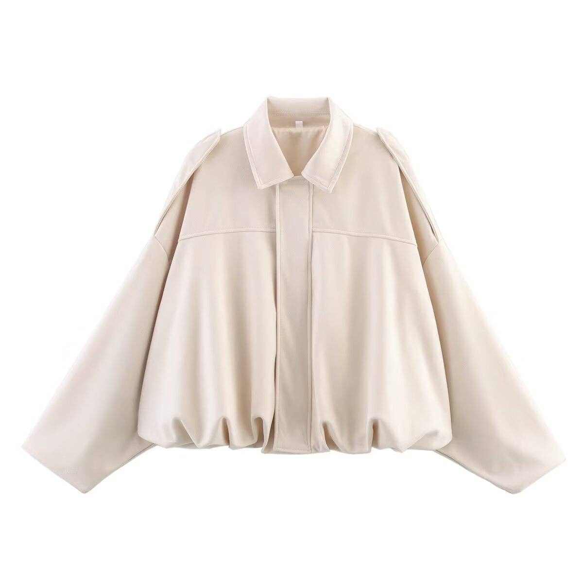 Suede Touch Bomber Jacket